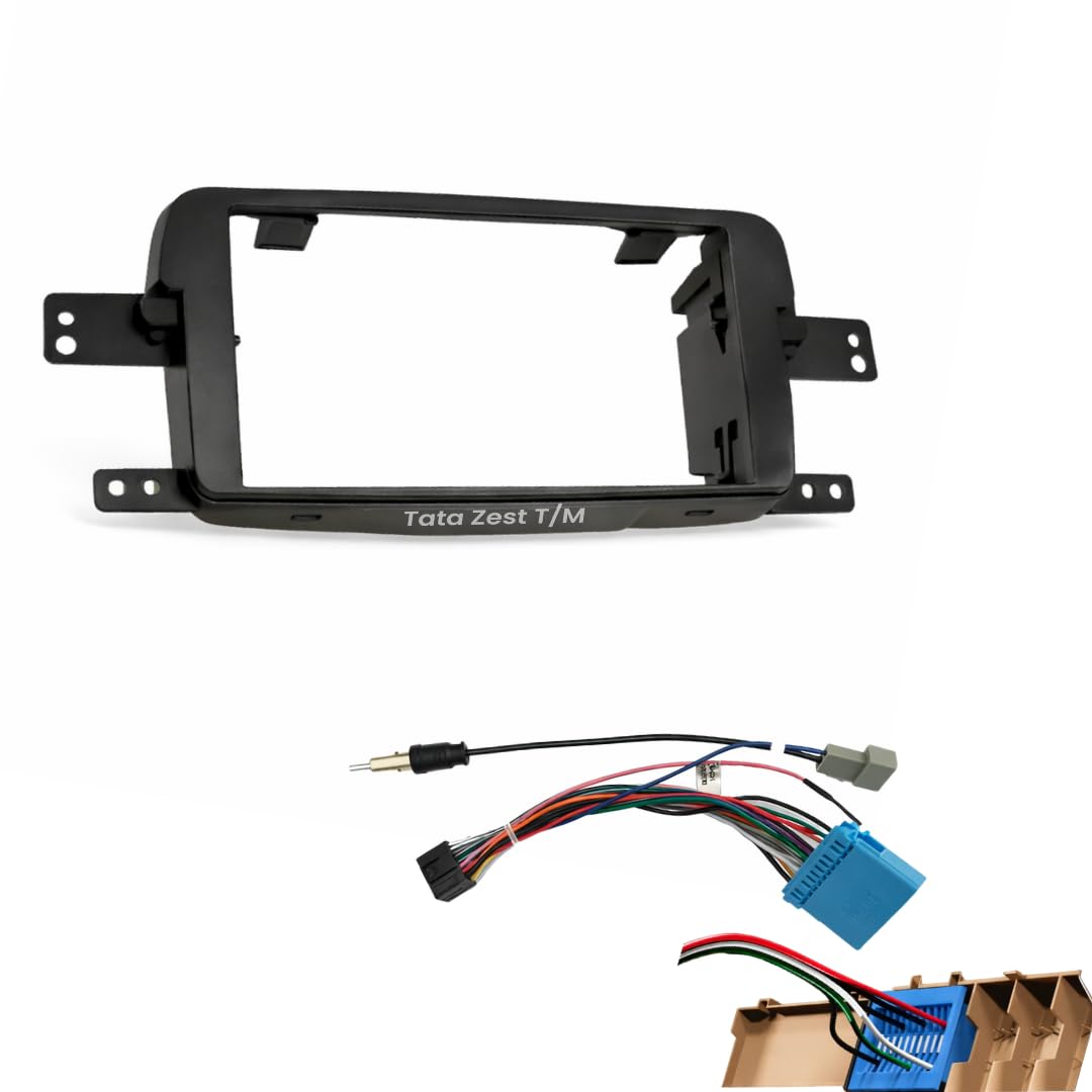 Modorwy 9 inch Car Android Frame Compatible with Tata Zest T/M